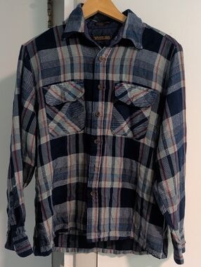 Woodland Blue Plaid Flannel Shirt - Men